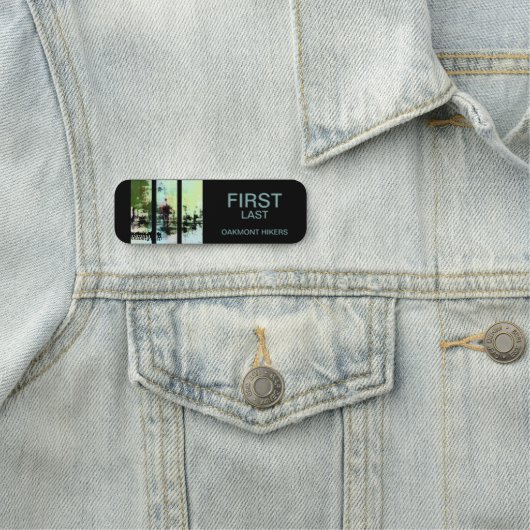 Abstracte naamtag naamplaatje (In situ)