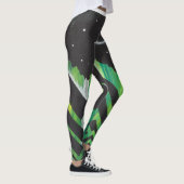 Abstracte nachtelijke leggings (Rechts)