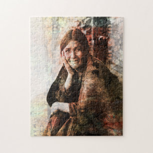 Abstracte Native American-puzzel Legpuzzel
