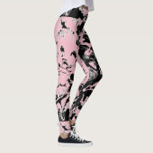 Abstracte natte verf leggings (Rechts)