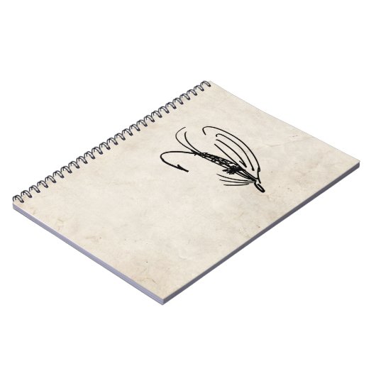 Abstracte natte vliegerluis notitieboek (Linkerzijde)