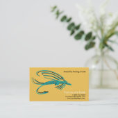 Abstracte natte vliegerluis visitekaartje (Staand voorkant)