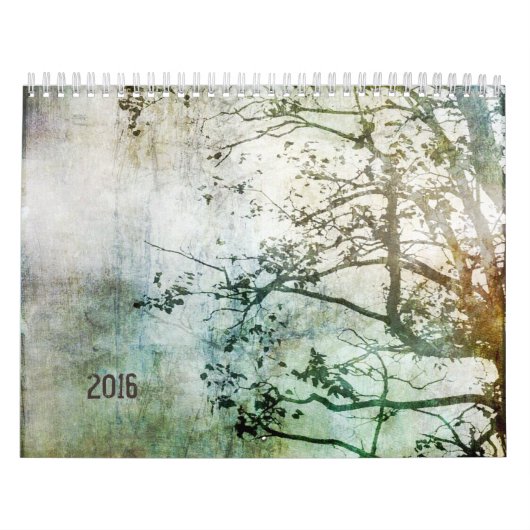 abstracte Natuur 2016 Agenda Kalender (Hoes)