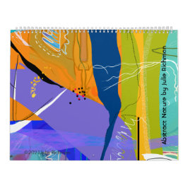 Abstracte Natuur Agenda Kalender