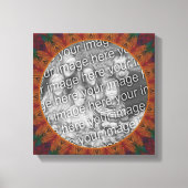 Abstracte Natuur Art Creëer Uw eigen foto Canvas Afdruk (Voorkant)