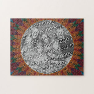 Abstracte Natuur Art Lijst Creëer Uw eigen foto Legpuzzel