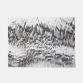 Abstracte Natuur - Beach Blur 3 Deurmat (Voorkant)