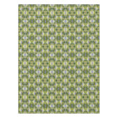 Abstracte Natuur blauwe hydrangea ventilator Tafelkleed (Voorkant)