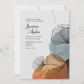 Abstracte Natuur Bloemstuk Kaart (Voorkant)