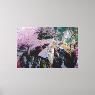 Abstracte Natuur Canvas afdrukken