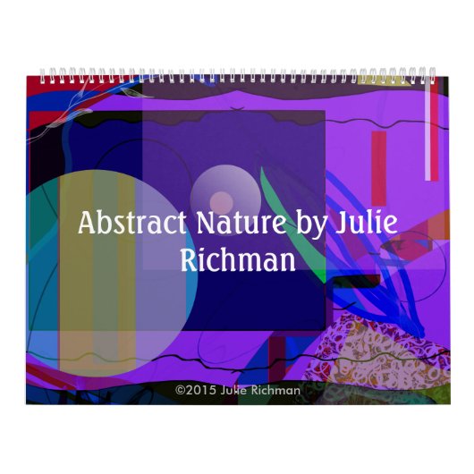 Abstracte Natuur door Julie Richman Kalender (Hoes)