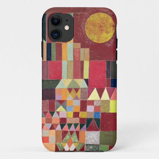 Abstracte Natuur iPhone Case (Achterkant)