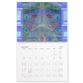 Abstracte Natuur Kalender (Jan 2027)