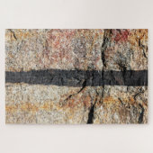 Abstracte Natuur - Kustlijnen 1 Legpuzzel (Horizontaal)