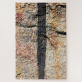 Abstracte Natuur - Kustlijnen 1 Legpuzzel (Verticaal)