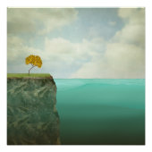 Abstracte Natuur Landschapskunst Perfect Poster (Voorkant)