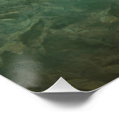 Abstracte Natuur Landschapskunst Perfect Poster (Hoek)