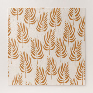 Abstracte Natuur, minimalistisch naadloos patroon. Legpuzzel