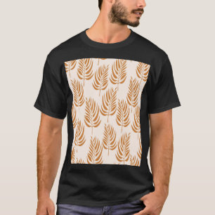 Abstracte Natuur, minimalistisch naadloos patroon. T-shirt