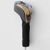 abstracte natuur nog steeds golfkappen golfheadcover (Schuin)