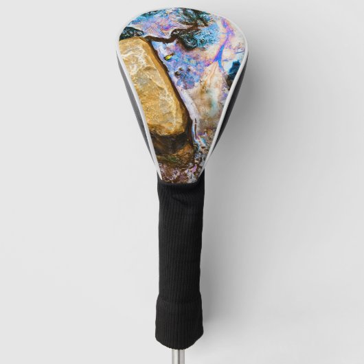 abstracte natuur nog steeds golfkappen golfheadcover (Voorkant)