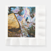 abstracte natuur nog waterservetten servet (Voorkant)