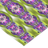 Abstracte Natuur Paarse bessen Tafelkleed (Gekanteld)