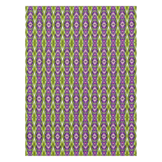 Abstracte Natuur Paarse bessen Tafelkleed (Voorkant)