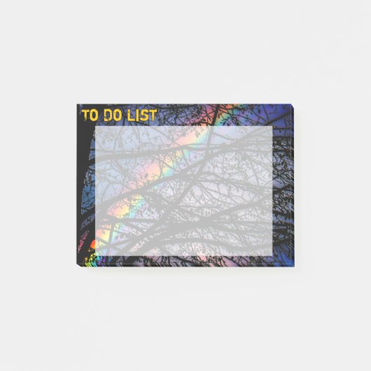 Abstracte Natuur Post-it® Notes (Voorkant)