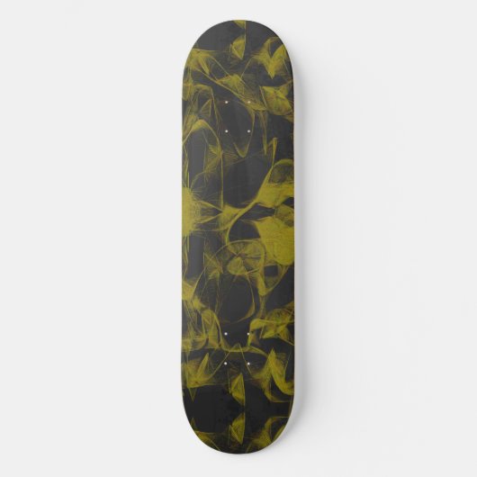 abstracte natuur samenstelling persoonlijk skateboard (Voorkant)