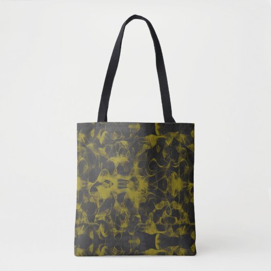 abstracte natuur samenstelling tote bag (Voorkant)