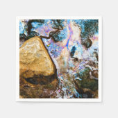 abstracte natuur stille water servetten (Voorkant)