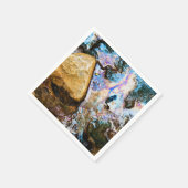 abstracte natuur stille water servetten (Hoek)