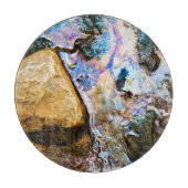 abstracte natuur stille water snijplank (Voorkant)