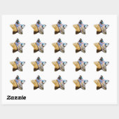 abstracte natuur stille water ster sticker (Vel)