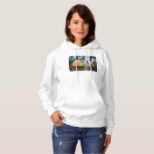abstracte natuur stilstaand water hoodie (Voorkant volledig)