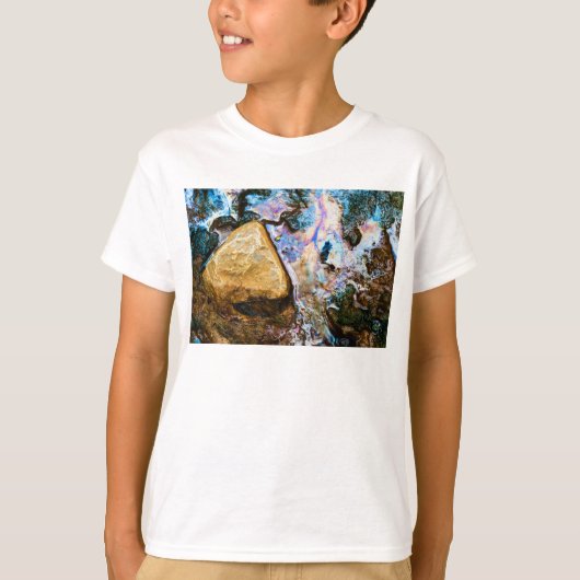abstracte natuur stilstaand water t-shirt (Voorkant)