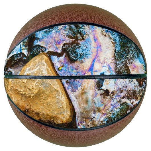 abstracte natuur stilwater basketbal (Voorkant)