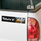 abstracte natuur stilwater bumpersticker (Op Truck)
