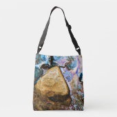 abstracte natuur stilwater crossbody tas (Achterkant)