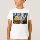 abstracte natuur stilwater t-shirt (Voorkant)