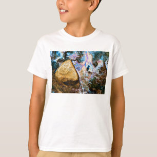 abstracte natuur stilwater t-shirt