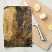 abstracte natuur stilwater theedoek (Quarter Fold)