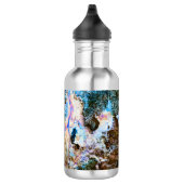 abstracte natuur stilwater waterfles (Rechts)