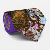 abstracte natuur stilwaterstropdas stropdas (Opgerold)