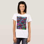 Abstracte Natuur T-shirt (Voorkant volledig)