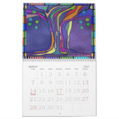 Abstracte Natuur Tekeningen Kalender (Mar 2027)