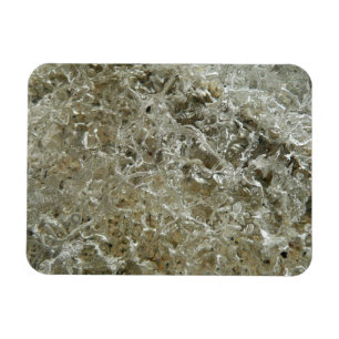 Abstracte Natuur Textuur van Gletsjerijs Magneet