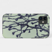 Abstracte Natuur Tree Snow iPhone / iPad hoesje (Achterkant (horizontaal))
