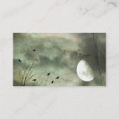 Abstracte Natuur Visitekaartje (Achterkant)
